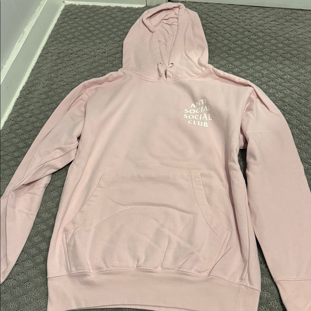Anti Social Social Club Light Pink Hoodie